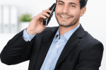 business man-on-phone