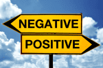 negative and positive signs