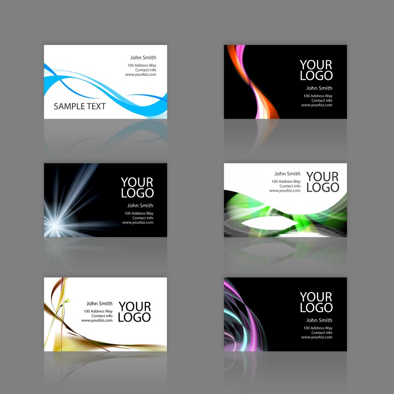 business-cards-selection