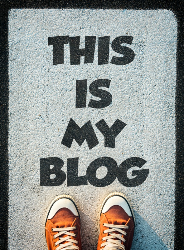 Writing Blogs Door Mat Image