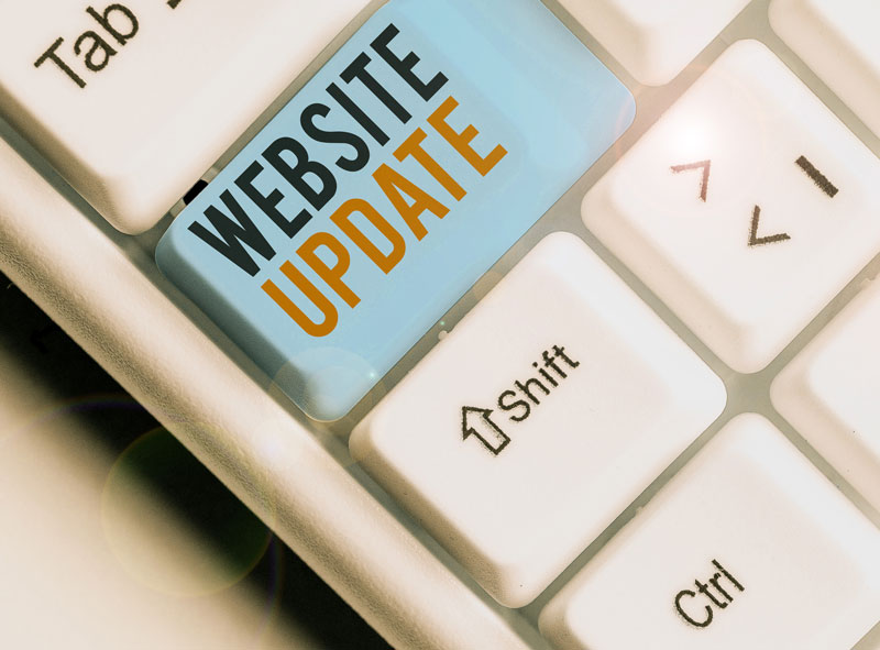 Updating Websites-button-on-keyboard