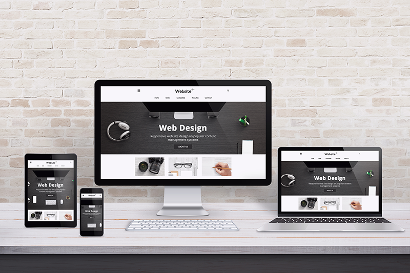Website SEO multiple-display-devices-with-flat-design